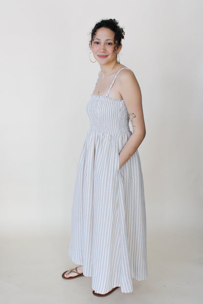 Charlotte Striped Maxi Dress