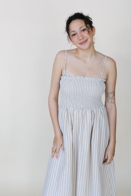 Charlotte Striped Maxi Dress