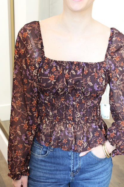 Victoria Wild Flower blouse