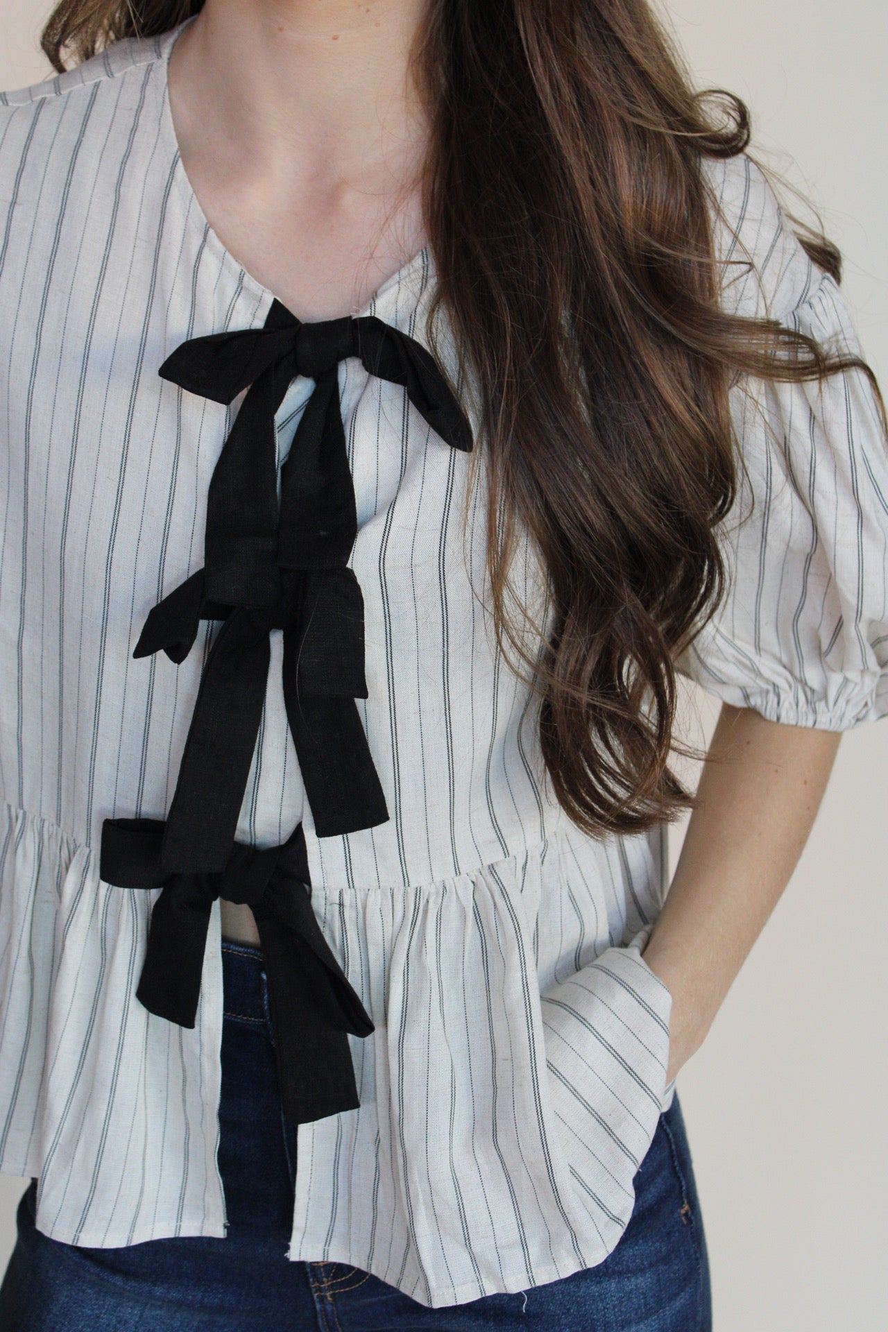 Amelia Stripe Blouse