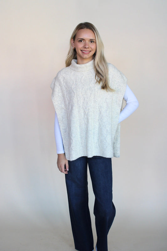 Karlee Knitted Poncho