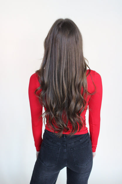 Clean Line Boat Neck Top