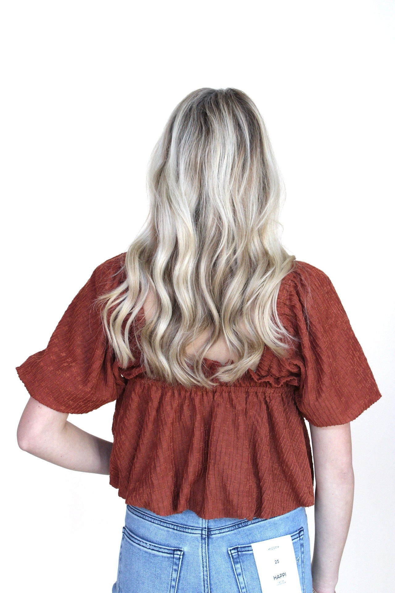 Lane Rust Floral Blouse