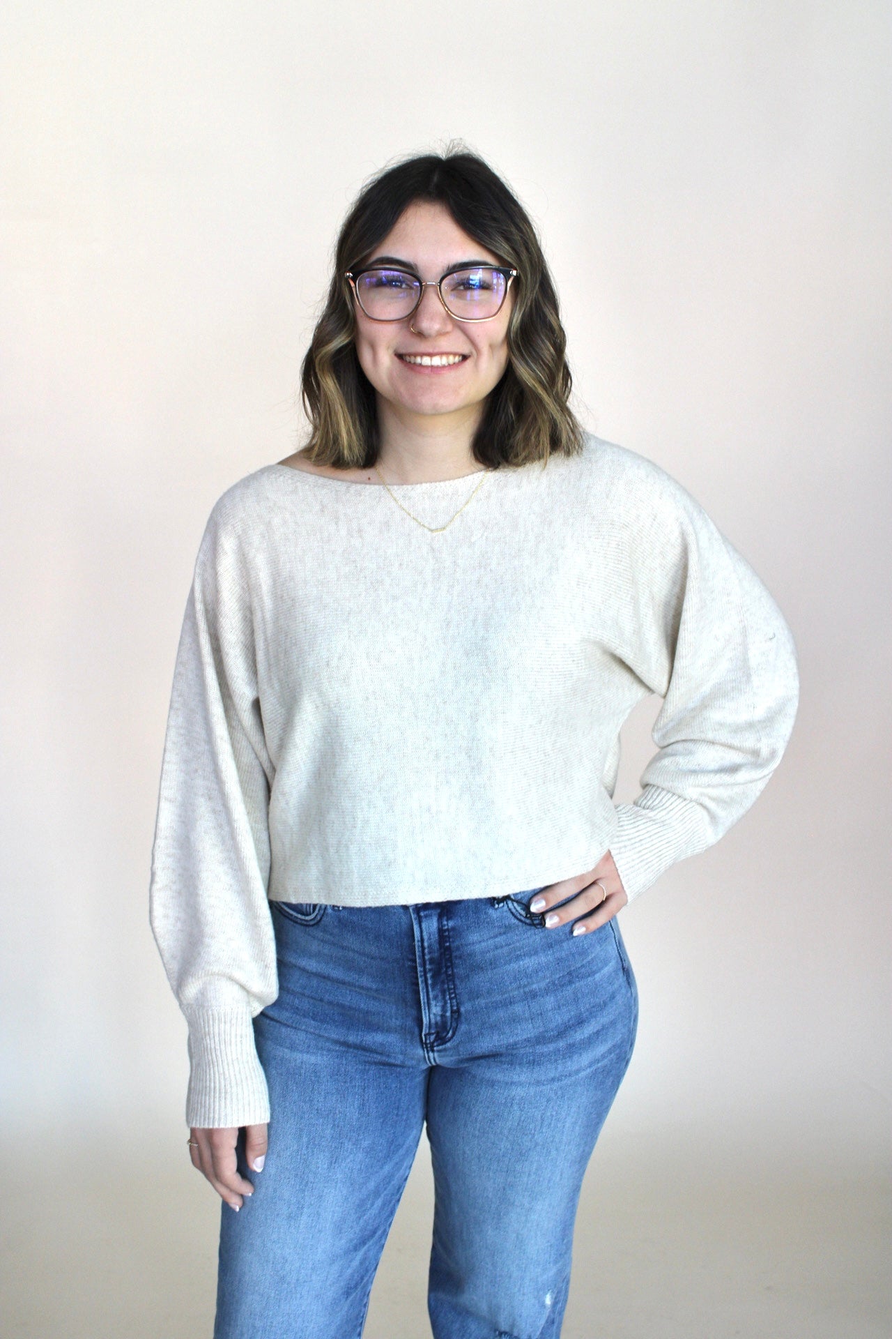 Alex Boat Neck Sweater