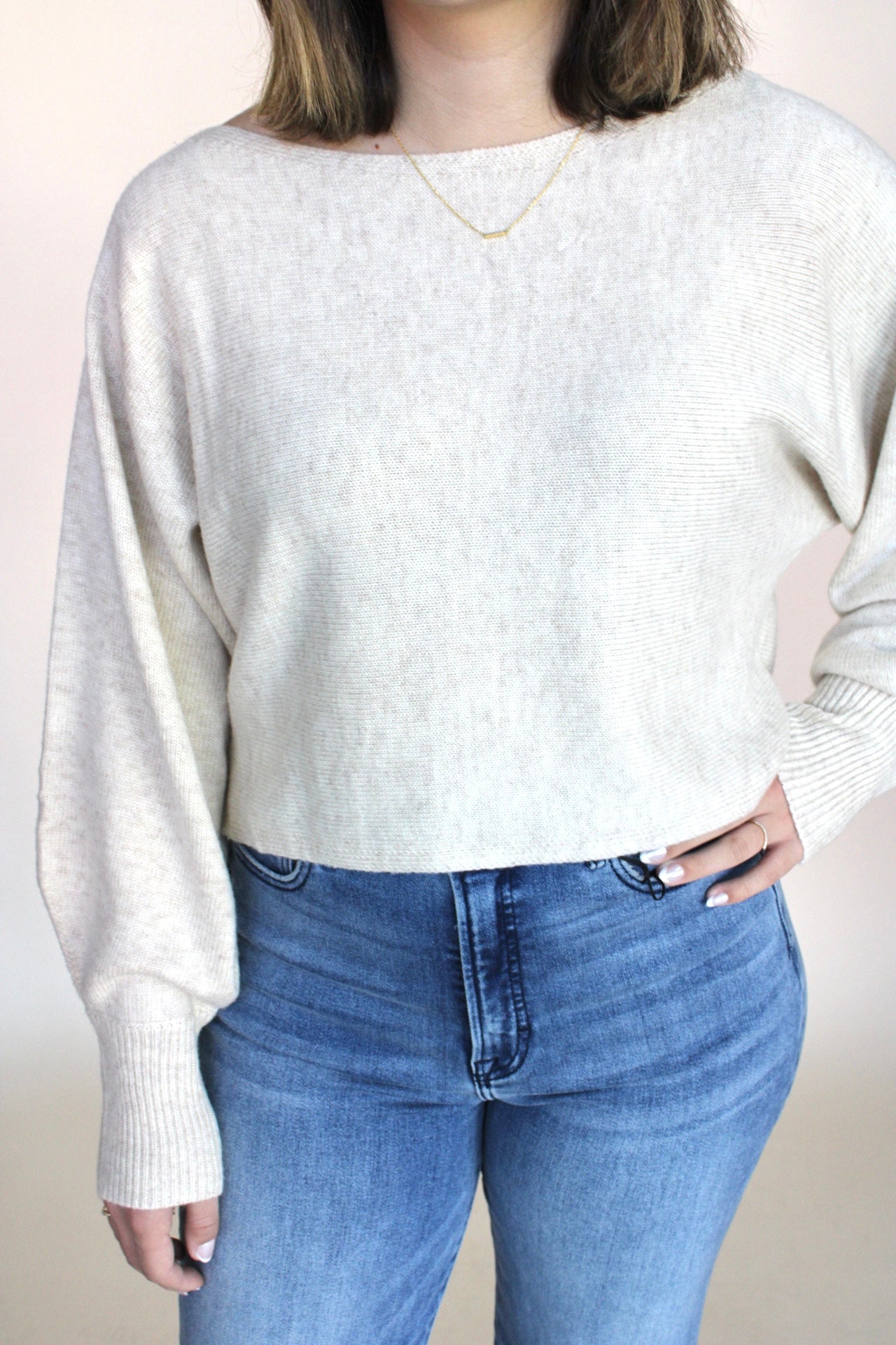 Alex Boat Neck Sweater