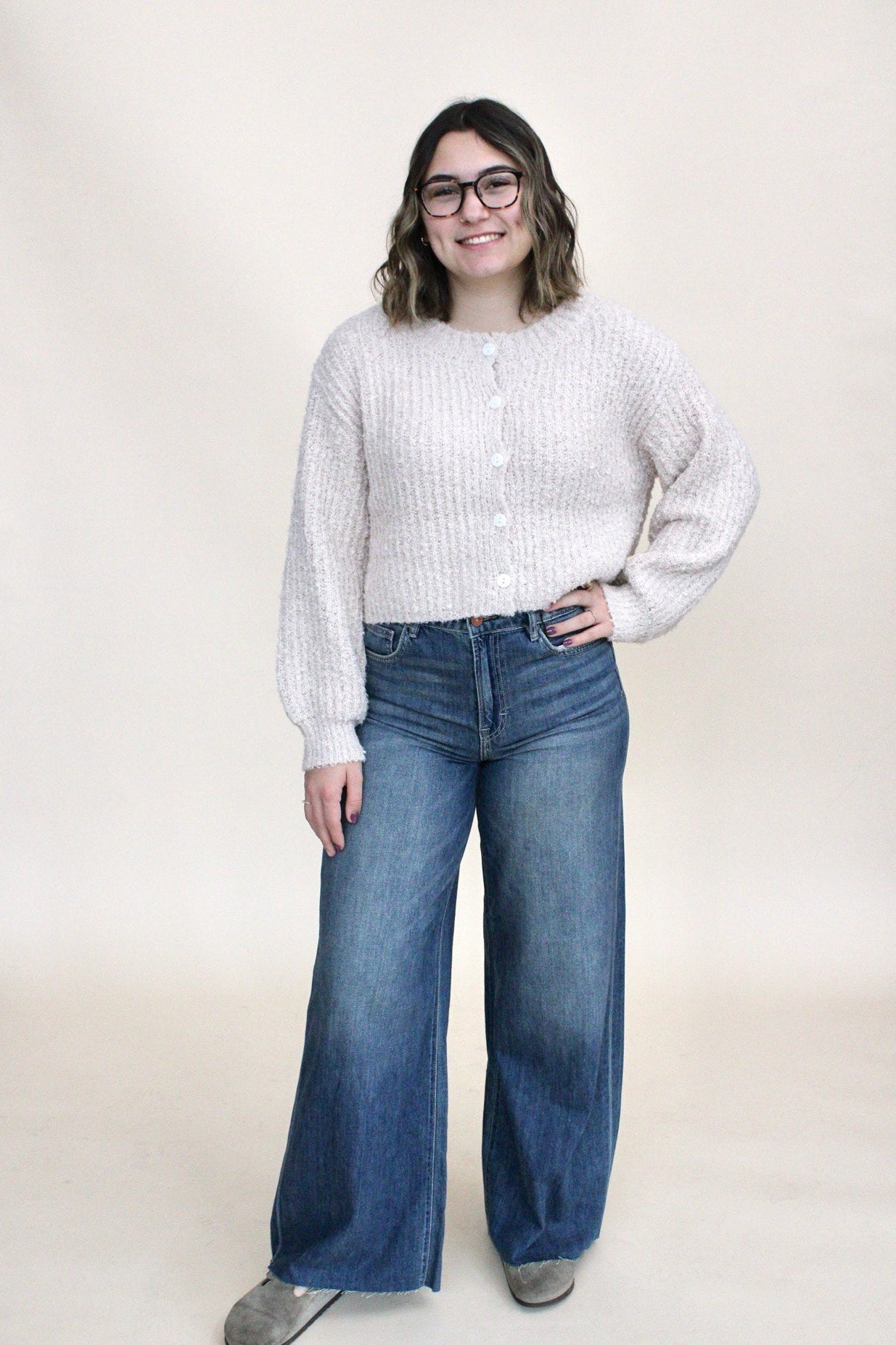 Becca Fluffy Cardigan