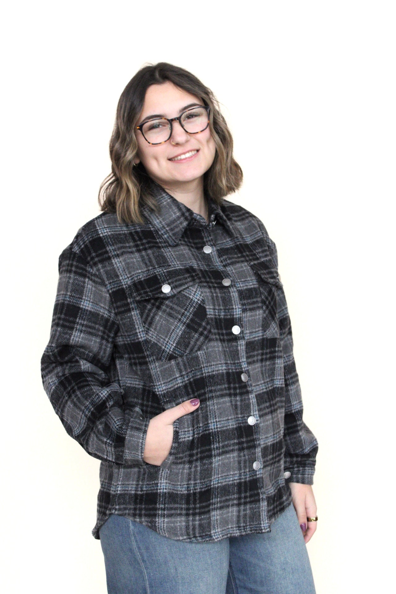 Kylee Plaid Shacket