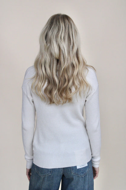 Andrea Waffle Knit Sweater