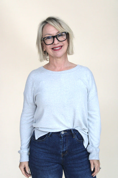 Hacci Brushed Knit Top