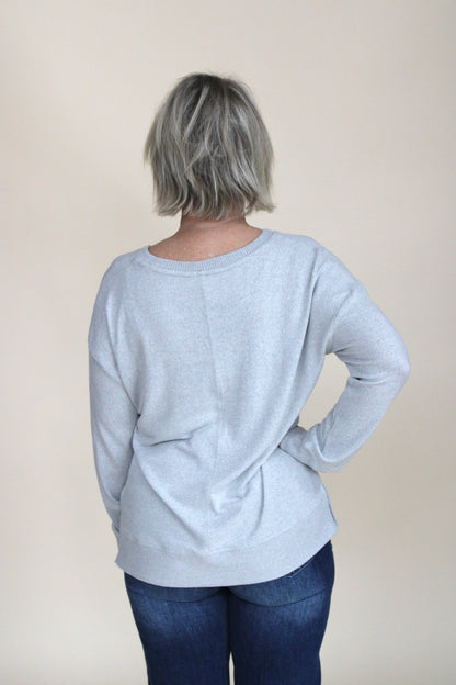 Hacci Brushed Knit Top
