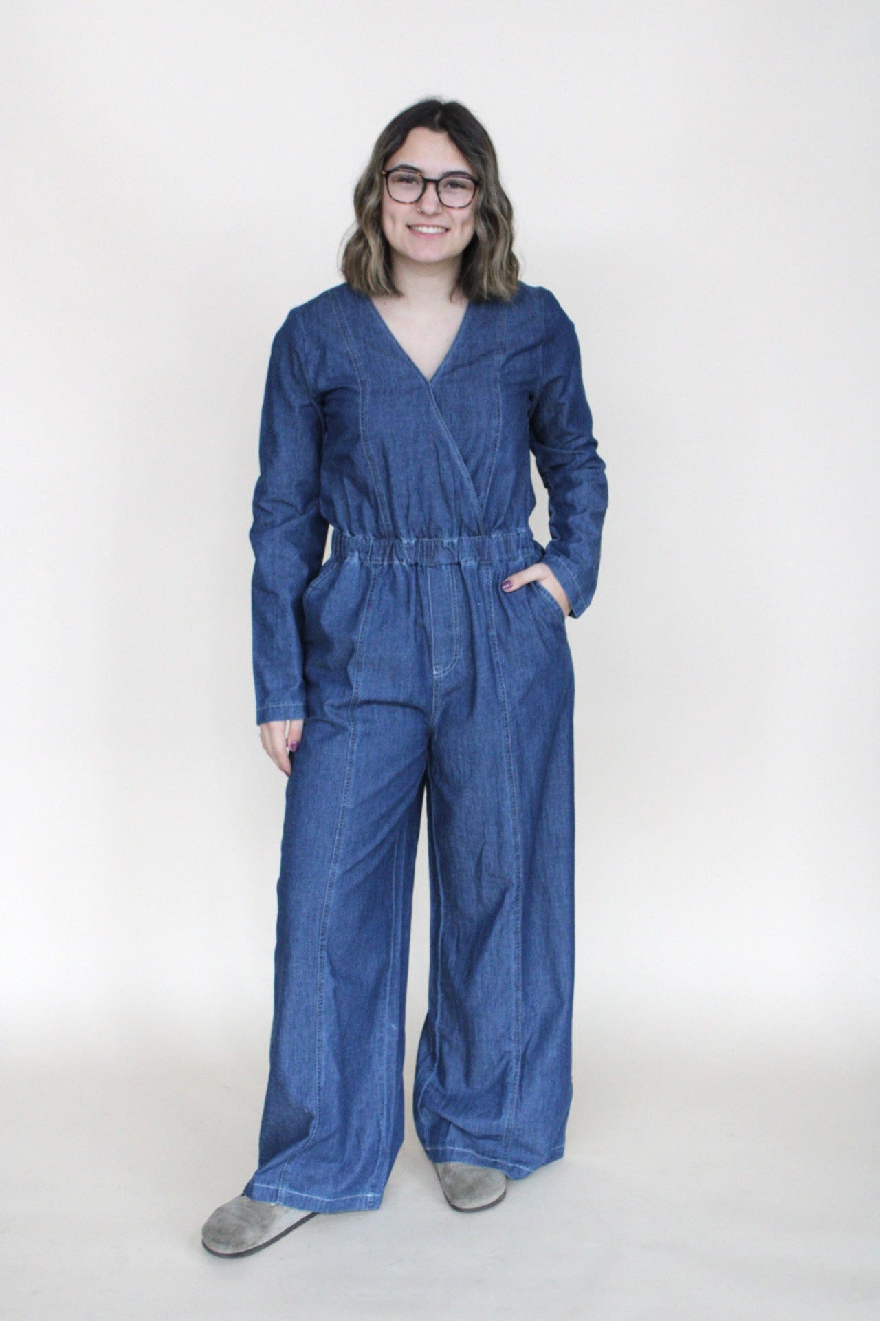 Jane Denim Jumpsuit