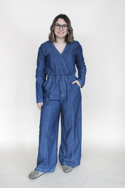 Jane Denim Jumpsuit