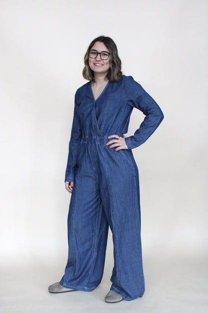 Jane Denim Jumpsuit