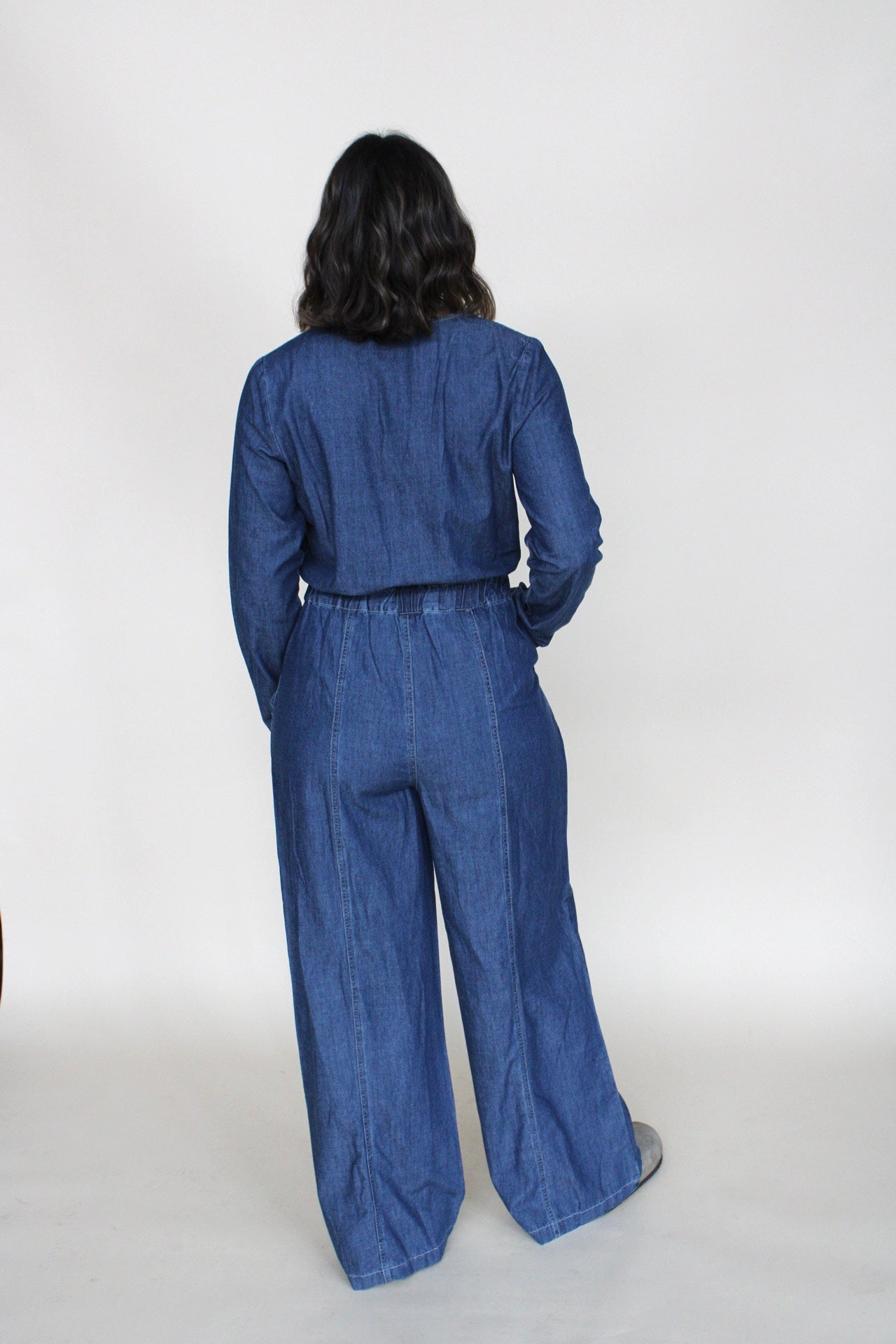 Jane Denim Jumpsuit