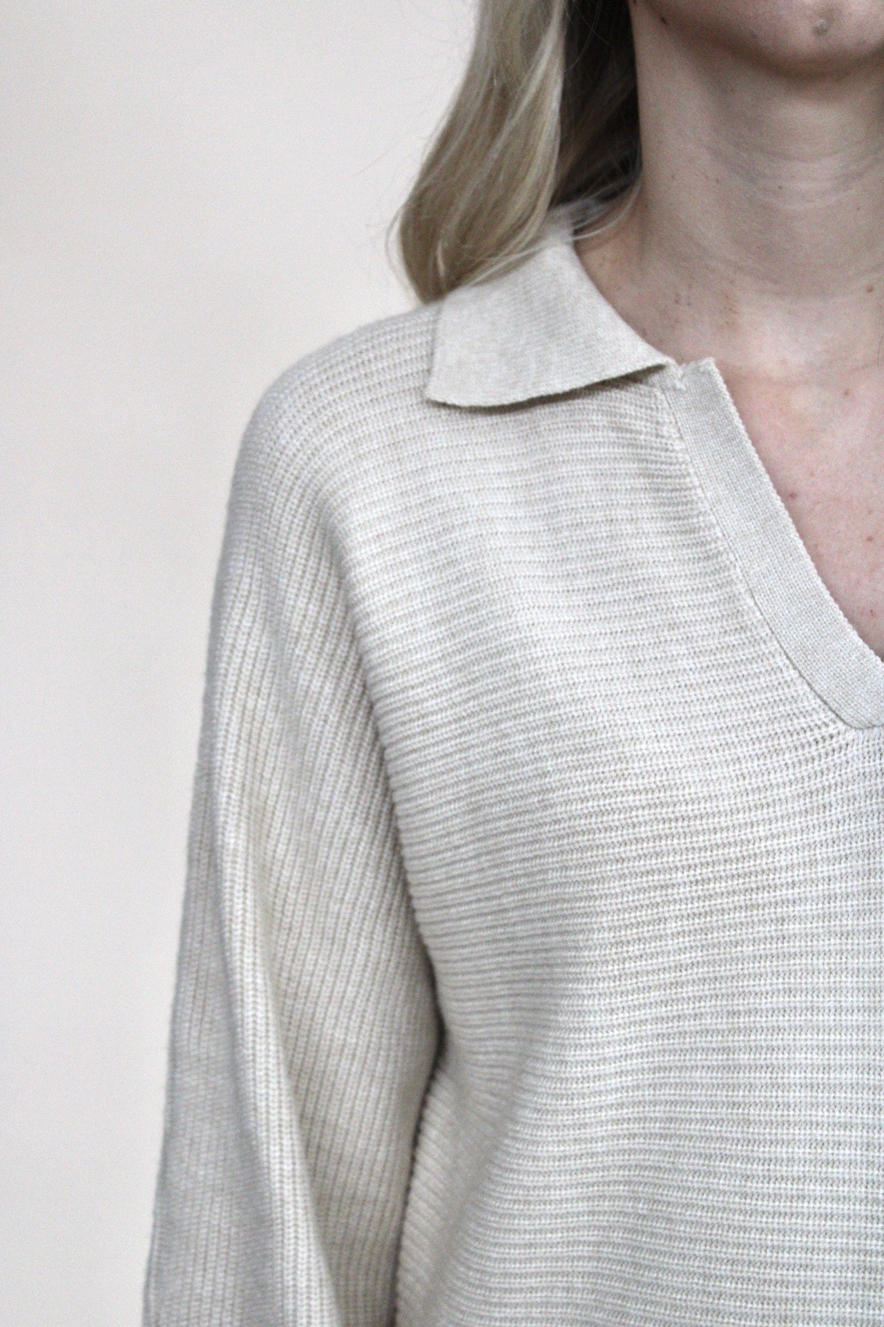 Sasha Collared Sweater Dress