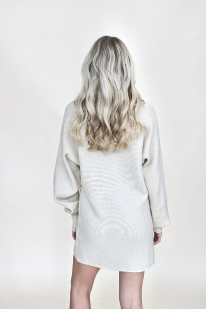 Sasha Collared Sweater Dress