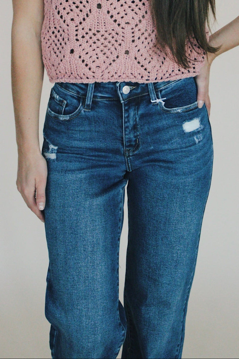 Kancan High Rise Wide Leg