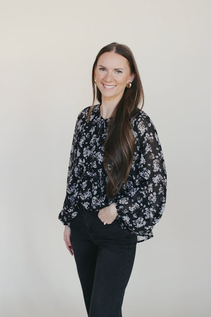 Babydoll Peasant Top