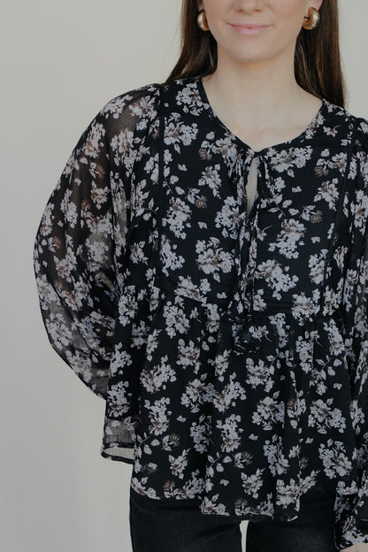 Babydoll Peasant Top