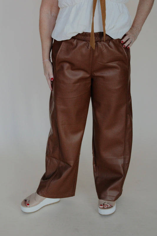 Tatum Vegan Leather Pant