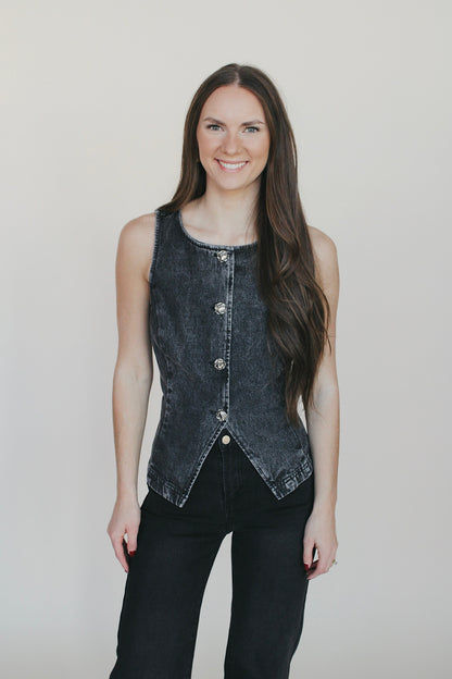 Ella Denim Vest