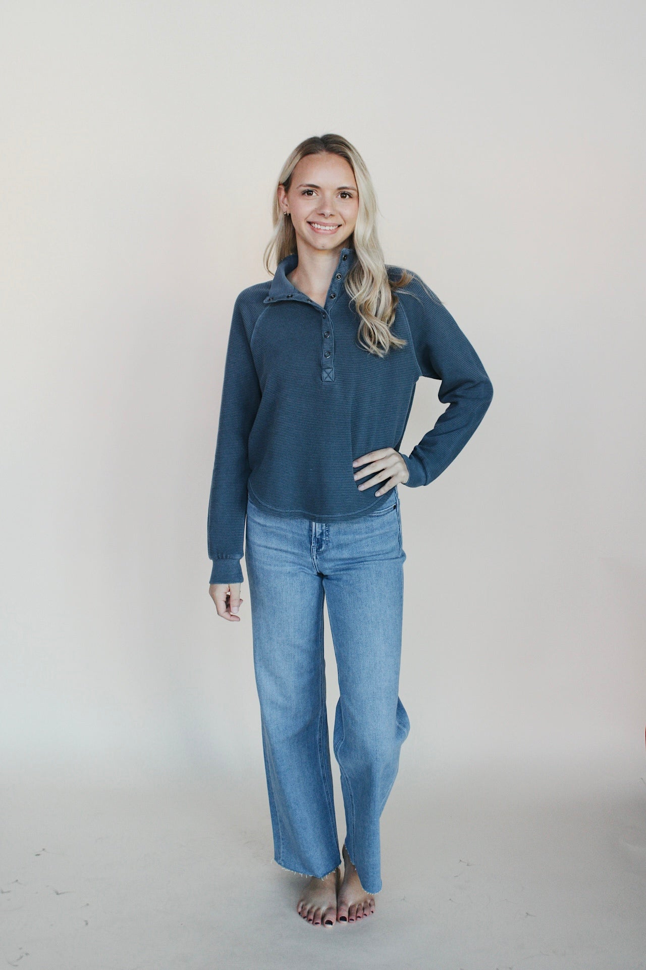 Maple Mock Neck Top