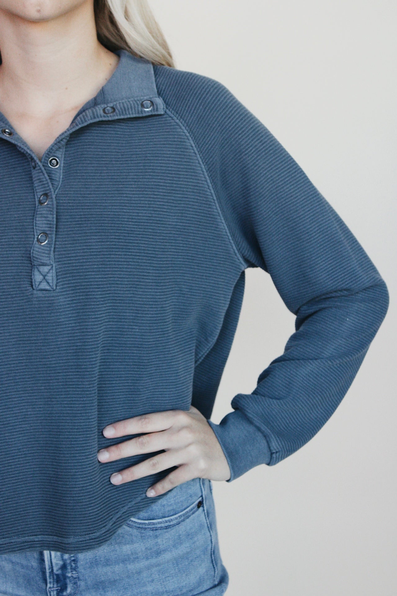 Maple Mock Neck Top
