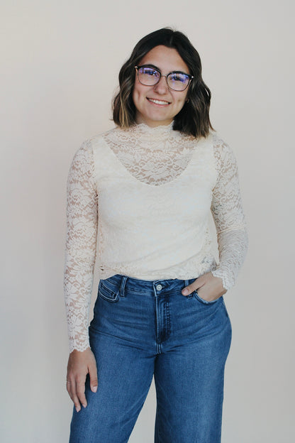 Maren Lace Under Sweater