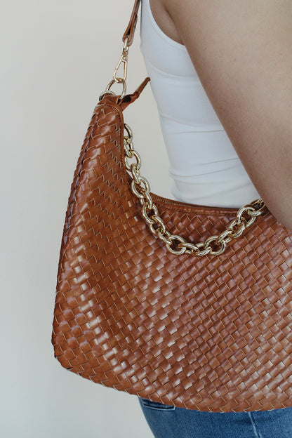 Sienna Slouchy Woven Shoulder Bag