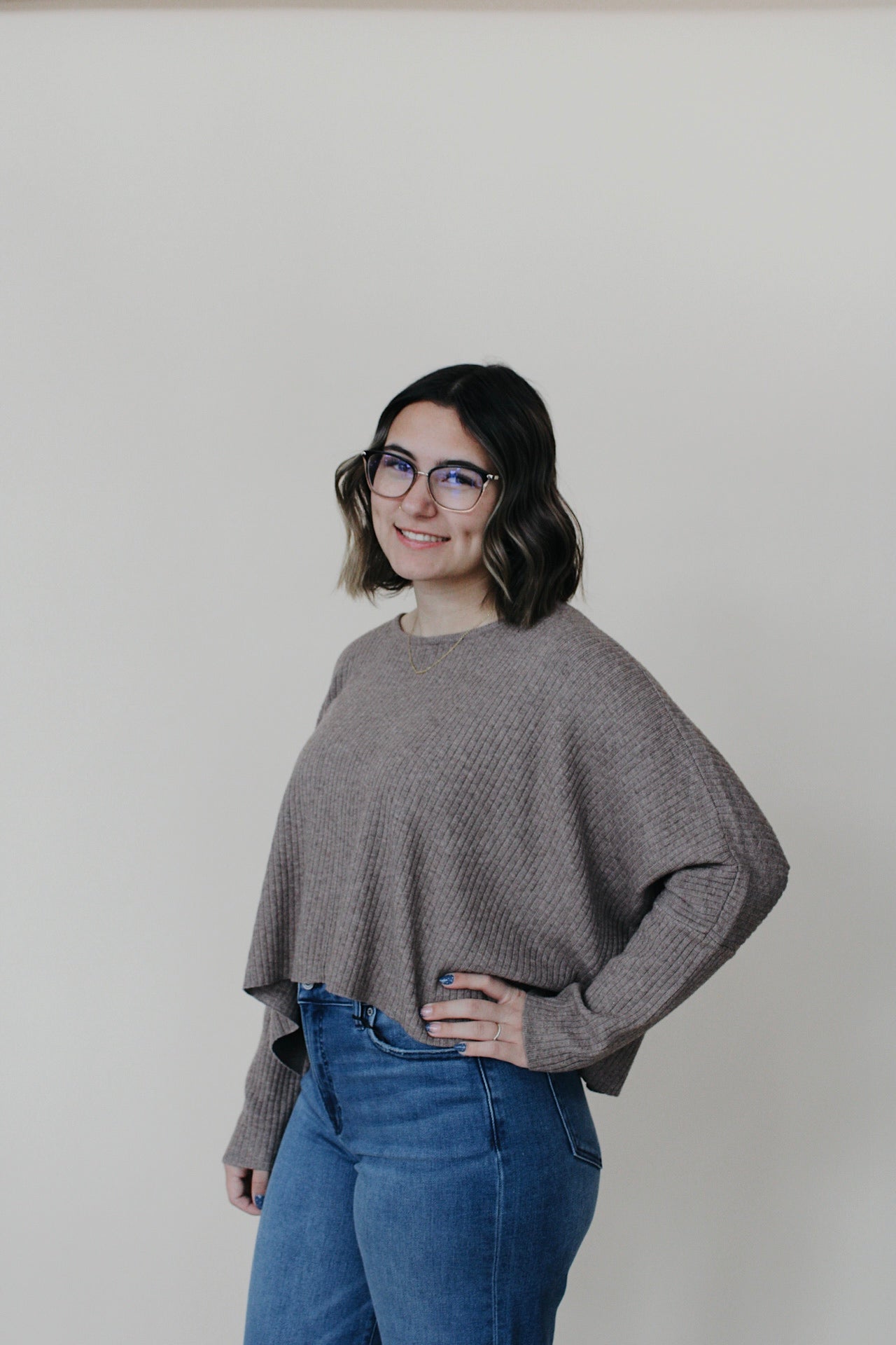 Carlee Drop Shoulder Sweater