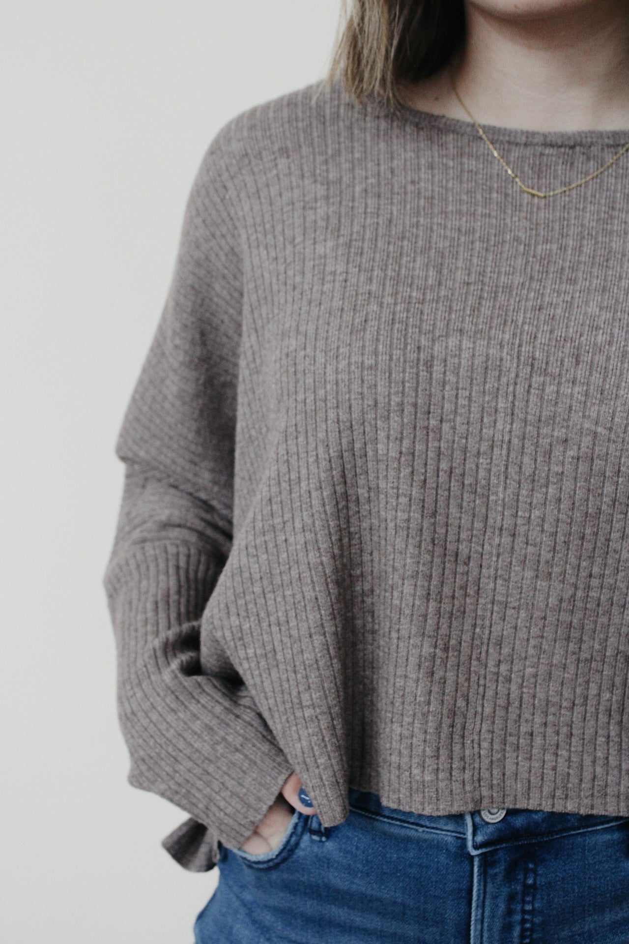 Carlee Drop Shoulder Sweater