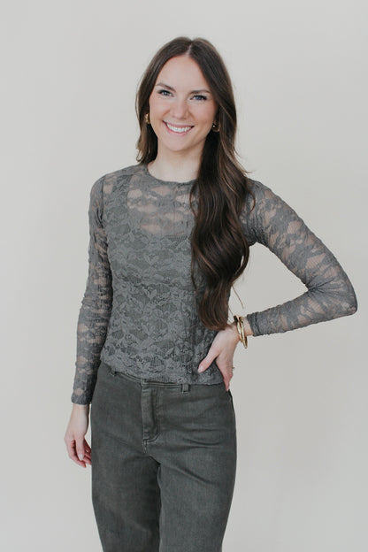 Willow Floral Lace Top