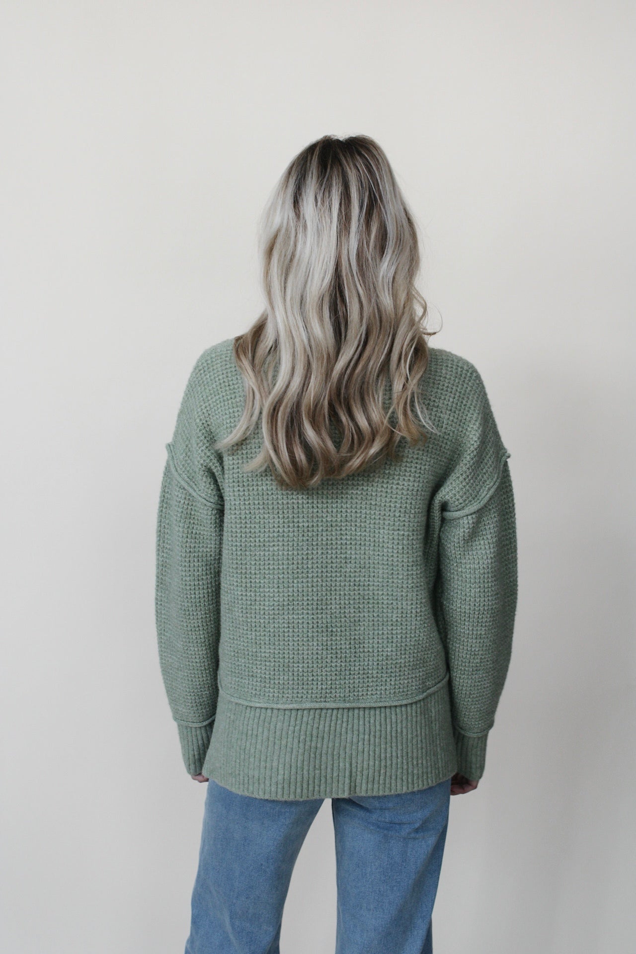 Gracie Waffle Knit Sweater