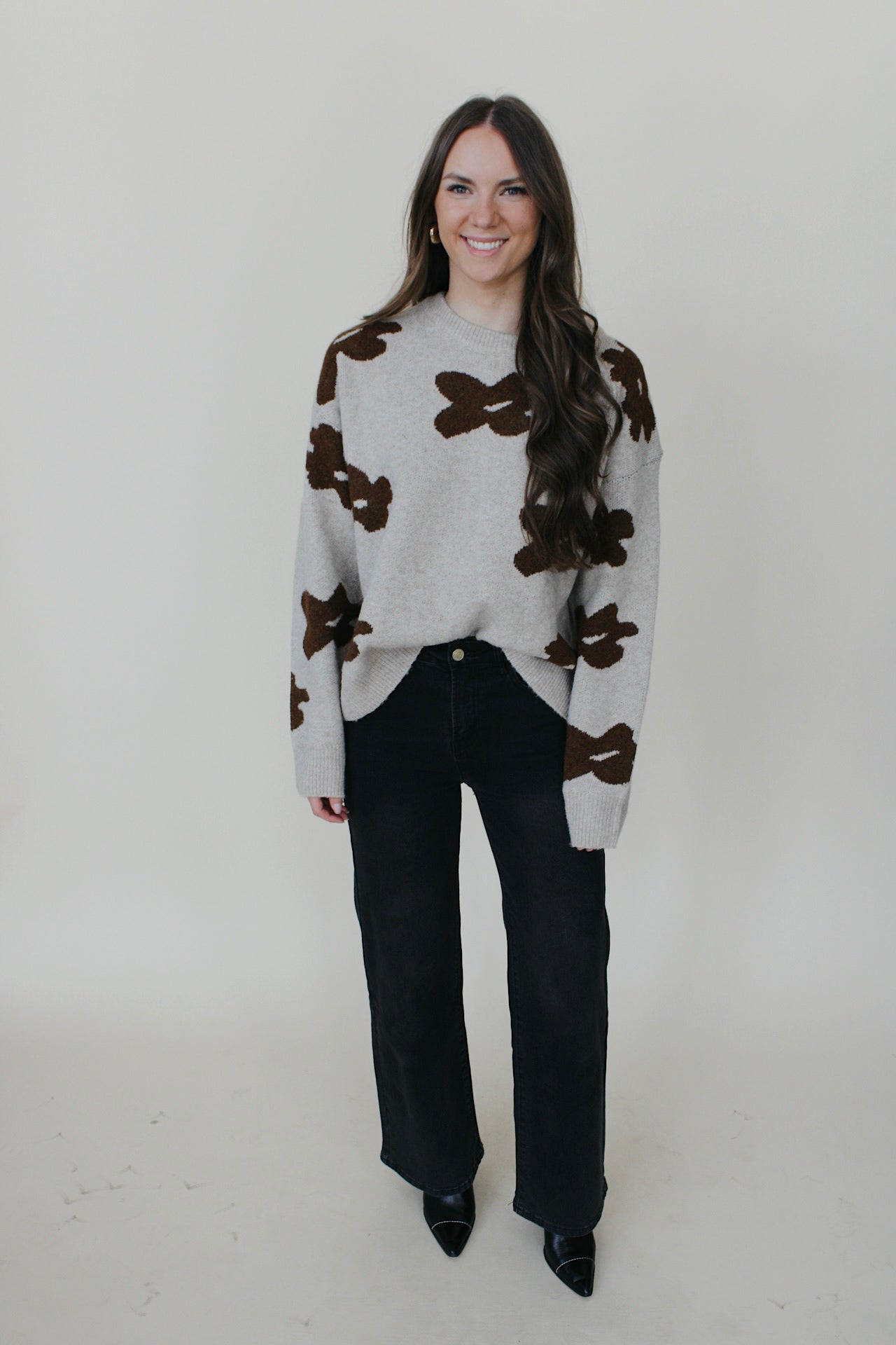 Dani Floral Sweater