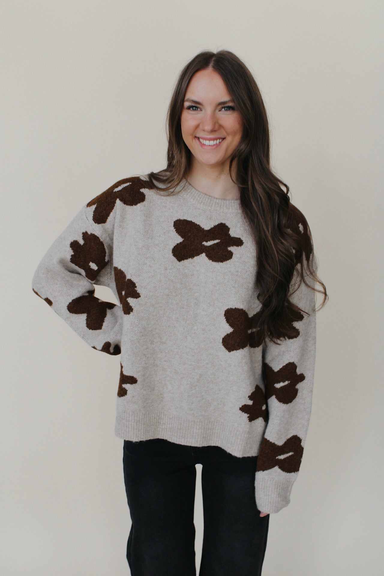 Dani Floral Sweater
