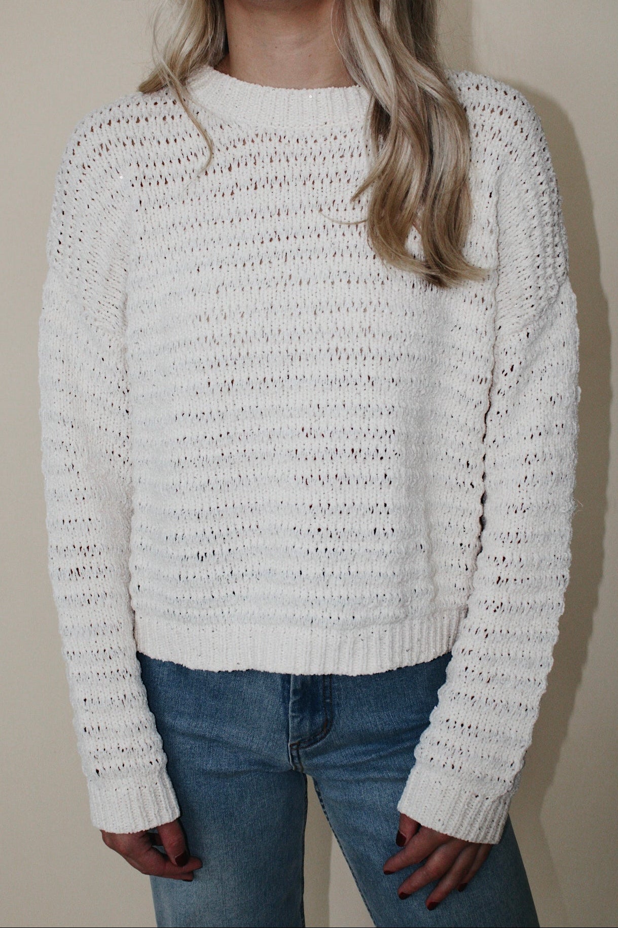 Raye Sparkle Sweater
