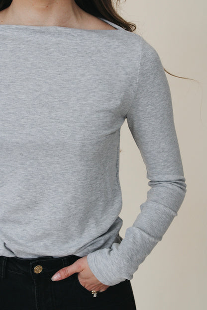 Core Basic Boat Neck Long Sleeve
