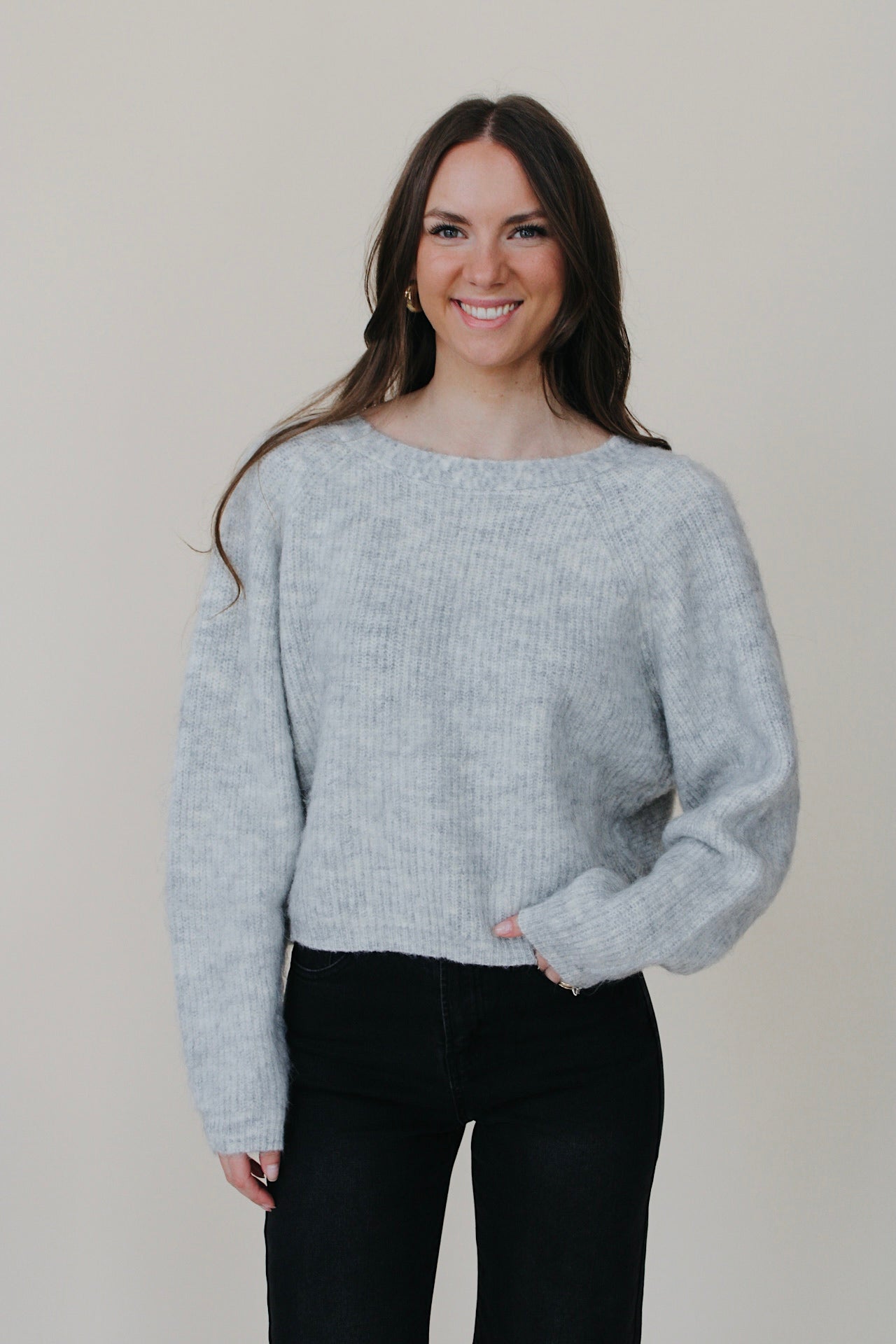 Liv Reversible Twist Sweater
