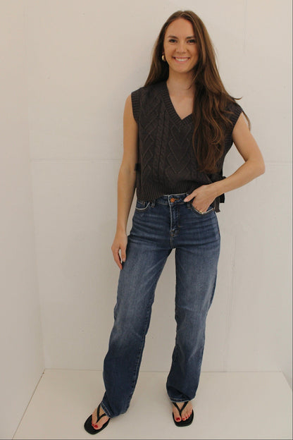 Hidden High Rise Classic Straight Jean