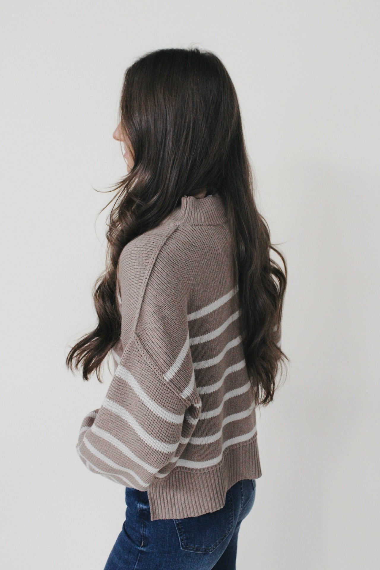 Presley Striped Knit Sweater