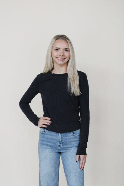 Free People Nova Tee - Black