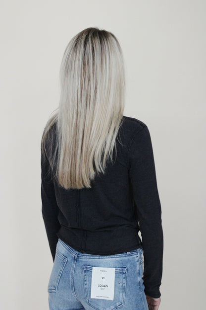 Free People Nova Tee - Black