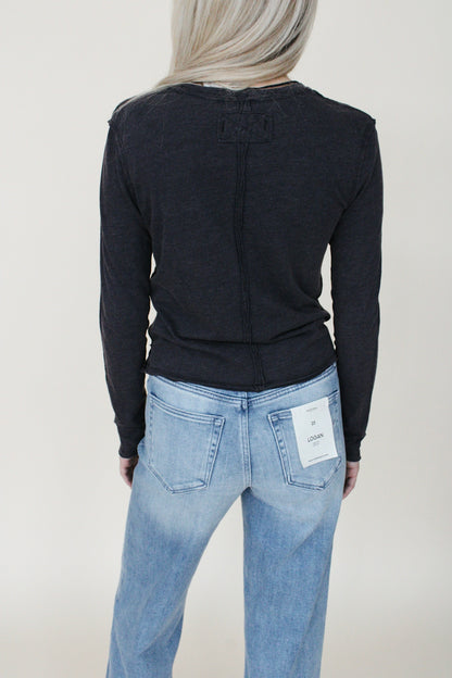 Free People Nova Tee - Black