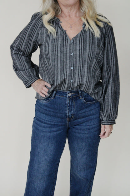 Abby Striped Blouse