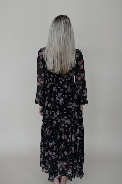 Eloise Tiered Floral Maxi Dress