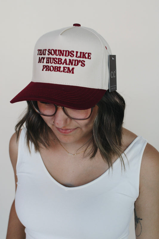 Husbands Problem Trucker Hat