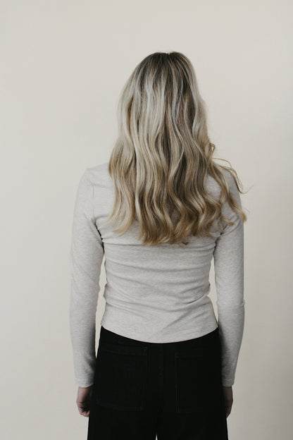 Basic Scoop Neck Long Sleeve