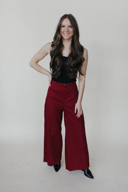 Stella Wide Leg Ankle Pant
