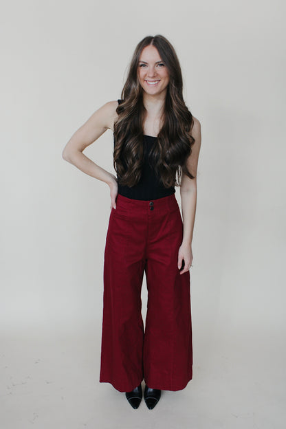 Stella Wide Leg Ankle Pant