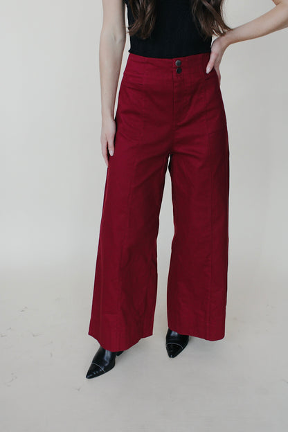 Stella Wide Leg Ankle Pant